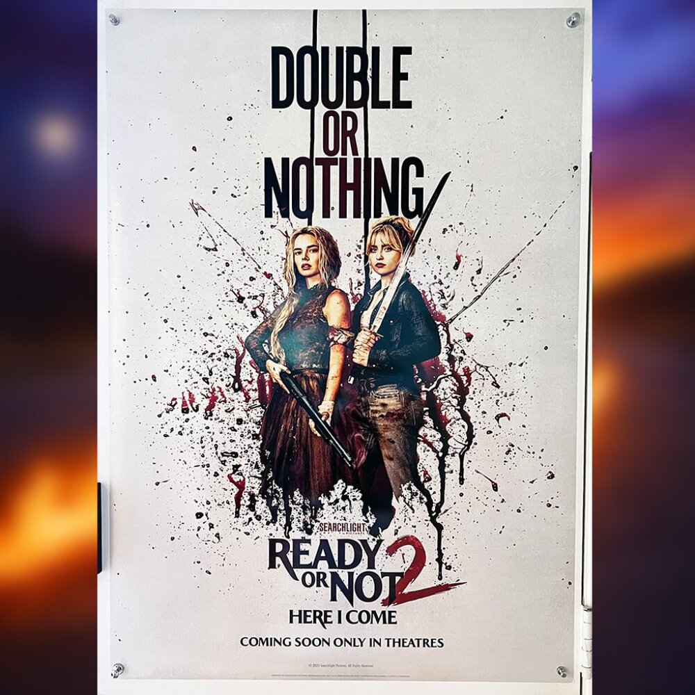 READY OR NOT 2 (2026) - ORIGINAL DOUBLE SIDED ADVANCE MOVIE POSTER